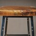 1 Reclaimed Wood and Steel Industrial Shop Stool. Made in Chicago. Qty (1) 25" counter height - QUICK SHIPPING