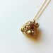 Minimalist Pyrite Nugget Pendant / Spring Fool's Gold Necklace / Raw Mineral Jewelry
