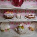 Pink Buffet 1:12 Dollhouse Miniature Vintage Art Decor Shabby Chic French Style Home Decor