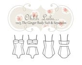 Ohhh Lulu The Ginger Body Suit and Separates PDF Sewing Pattern