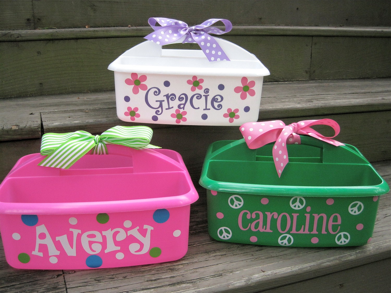 Personalized Shower Caddy-Great for Camp, Dorm Rooms, and Gifts