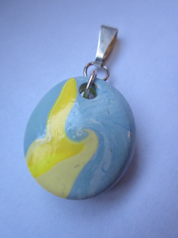 Blue and Yellow Pendant PIF