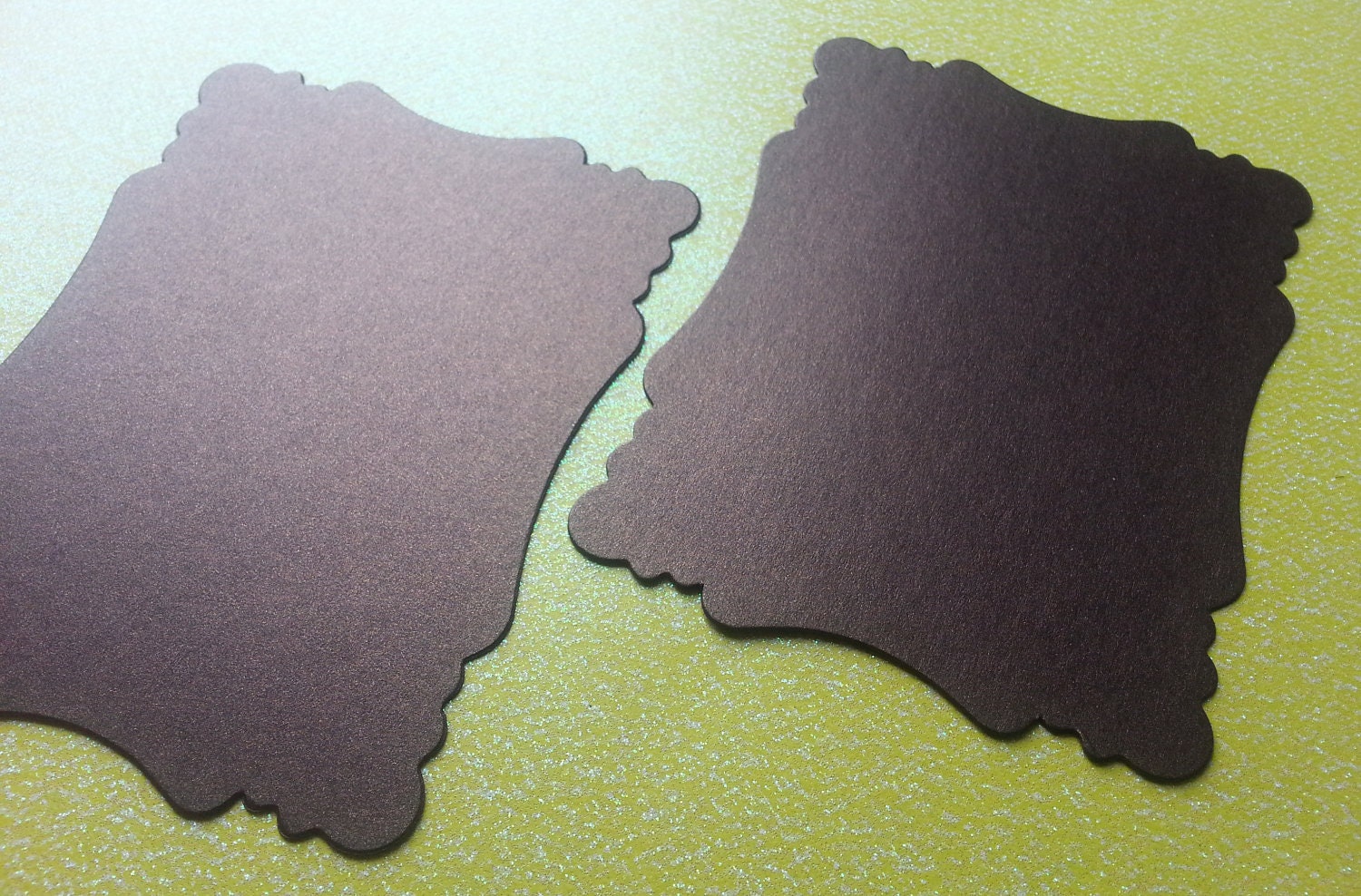 DIY Invitation-  Small Victorian Die Cut (Set of 10)