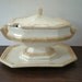 Faux Bamboo Ceramic Soup Tureen / 3 Piece Set SALE