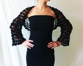 Lace black bolero