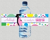 Ready to POP - 20 Printed Water Bottle Wrap Labels Style DWBL2608