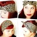 Vintage Inspired Head Scarf, Bandana Style, Red with Dots, Rockabilly, Retro