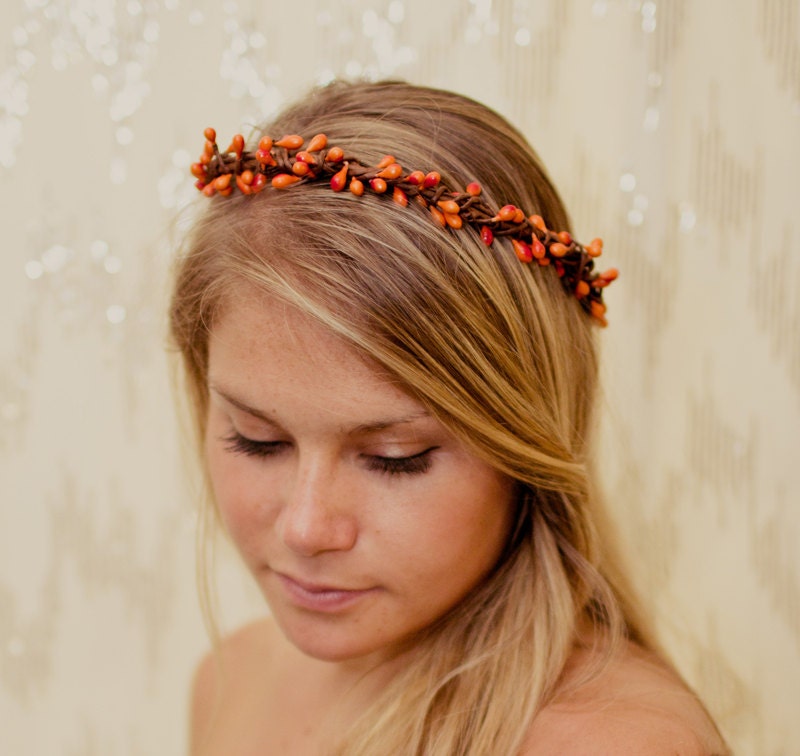 Harvest Berry Autumn Rustic Nature Crown