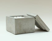 Concrete Q-Tip Holder