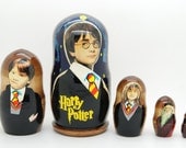 Harry Potter Nesting Doll Matryoshka babushka dolls set of 5 free shipping