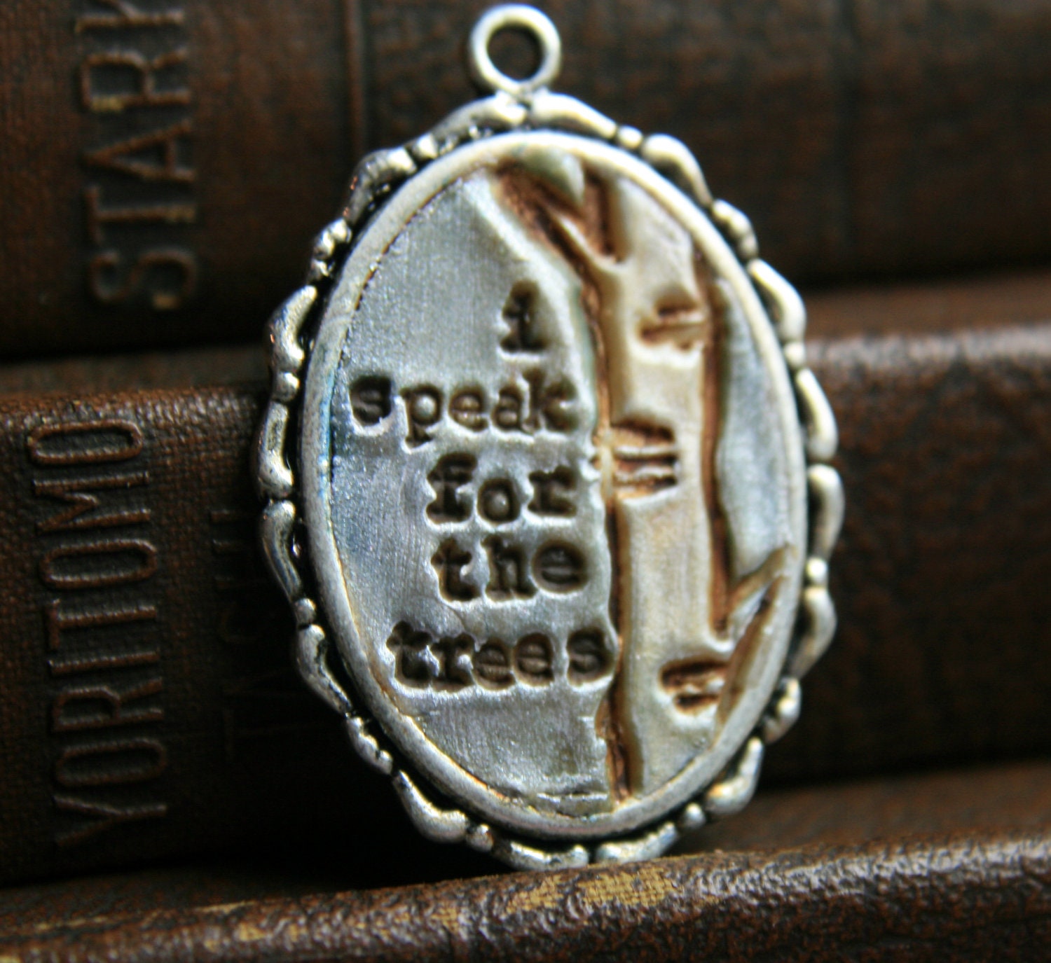 forest finery - i speak for the trees - limited edition - simple truths pendant - TesoriTrovati