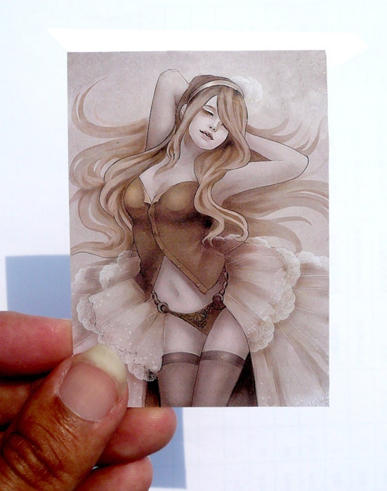 Emotive Steampunk ACEO