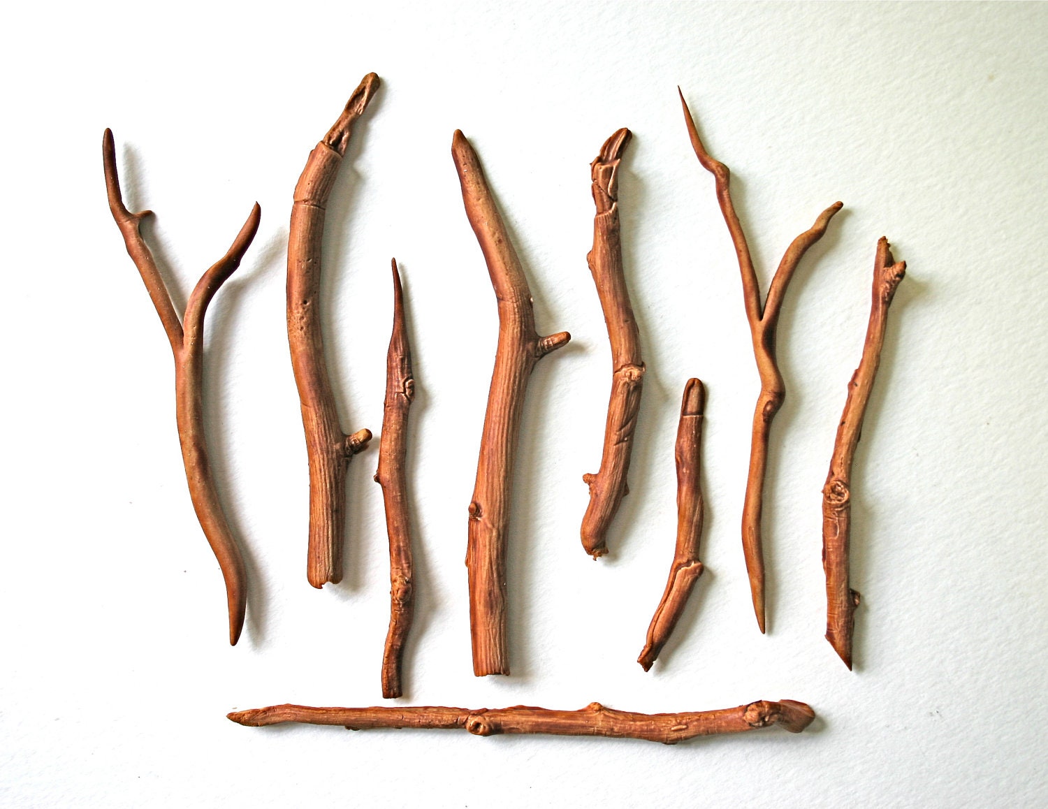 Edible Branches, Sticks and Twigs -Chocolate Flavor -36 -Confection Embellishment