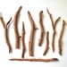 Edible Branches, Sticks and Twigs -Chocolate Flavor -36 -Confection Embellishment