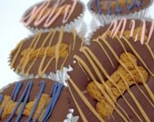 Natural Organic Grain Free Gourmet Dog Bone Peanut Butter Cups Candy Treats Pick your own colors