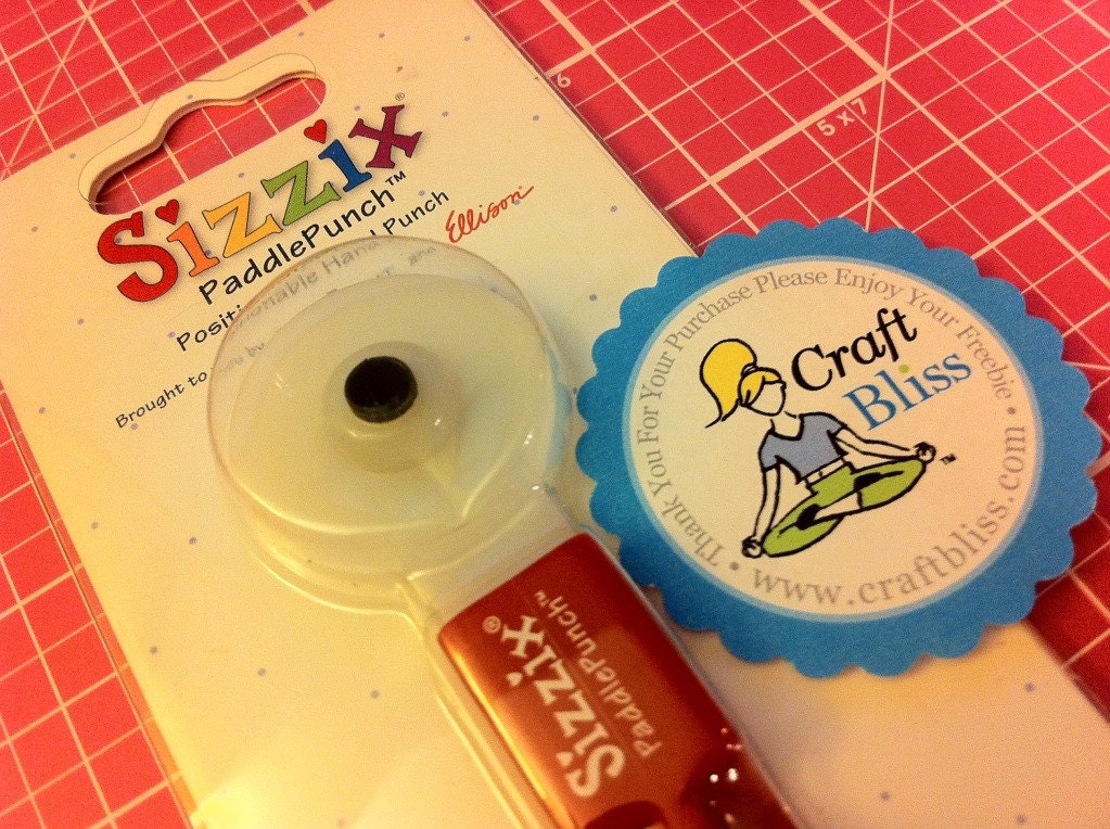 Sizzix Paddle Punch Circle No 2 38 0828 Brand New In Package Il_570xn