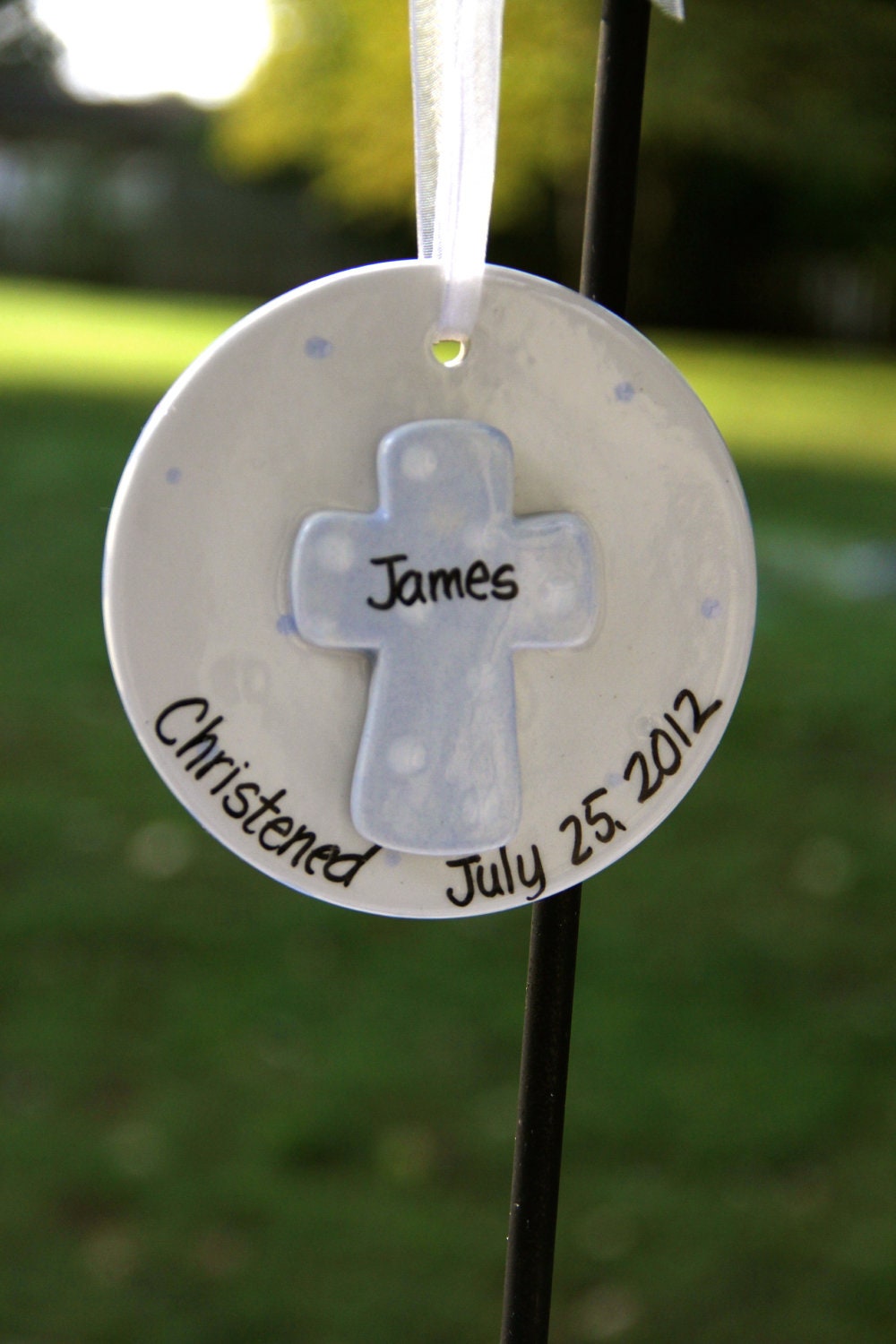 Boy Christening/Baptismal ornament