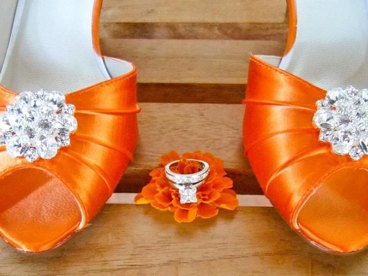 Wedding Shoes - Orange
