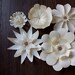 paper flower group small centerpiece