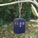 TARDIS necklace Doctor Who inspired necklace police phone box necklace