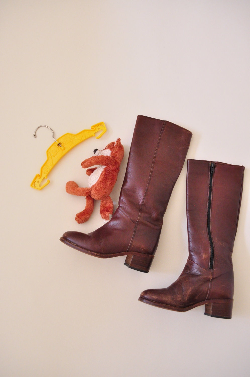 Vintage Child Leather Boots