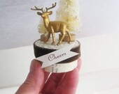 Tiny Work of Art Vintage Inspired Holiday Tableau