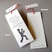 LETTERPRESS BOOKMARK - Where is human nature so weak as in a bookstore. Henry Ward Beecher