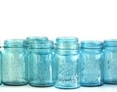 2 Ball Blue Mason Pint Jars with minor flaws-Discounted