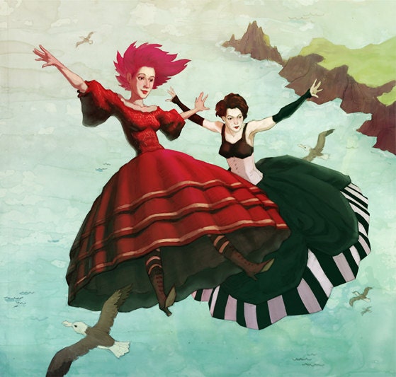 Such Great Heights. Kim Boekbinder and Amanda Palmer album cover