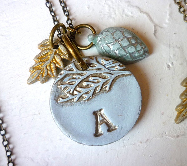 Winter Wedding - Bridesmaid necklace - Set of 4