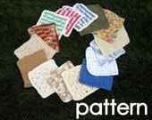 THREE CROCHET PATTERNS - Dishcloths - Pattern pdf file