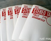 Vintage Music Store Sale Signs