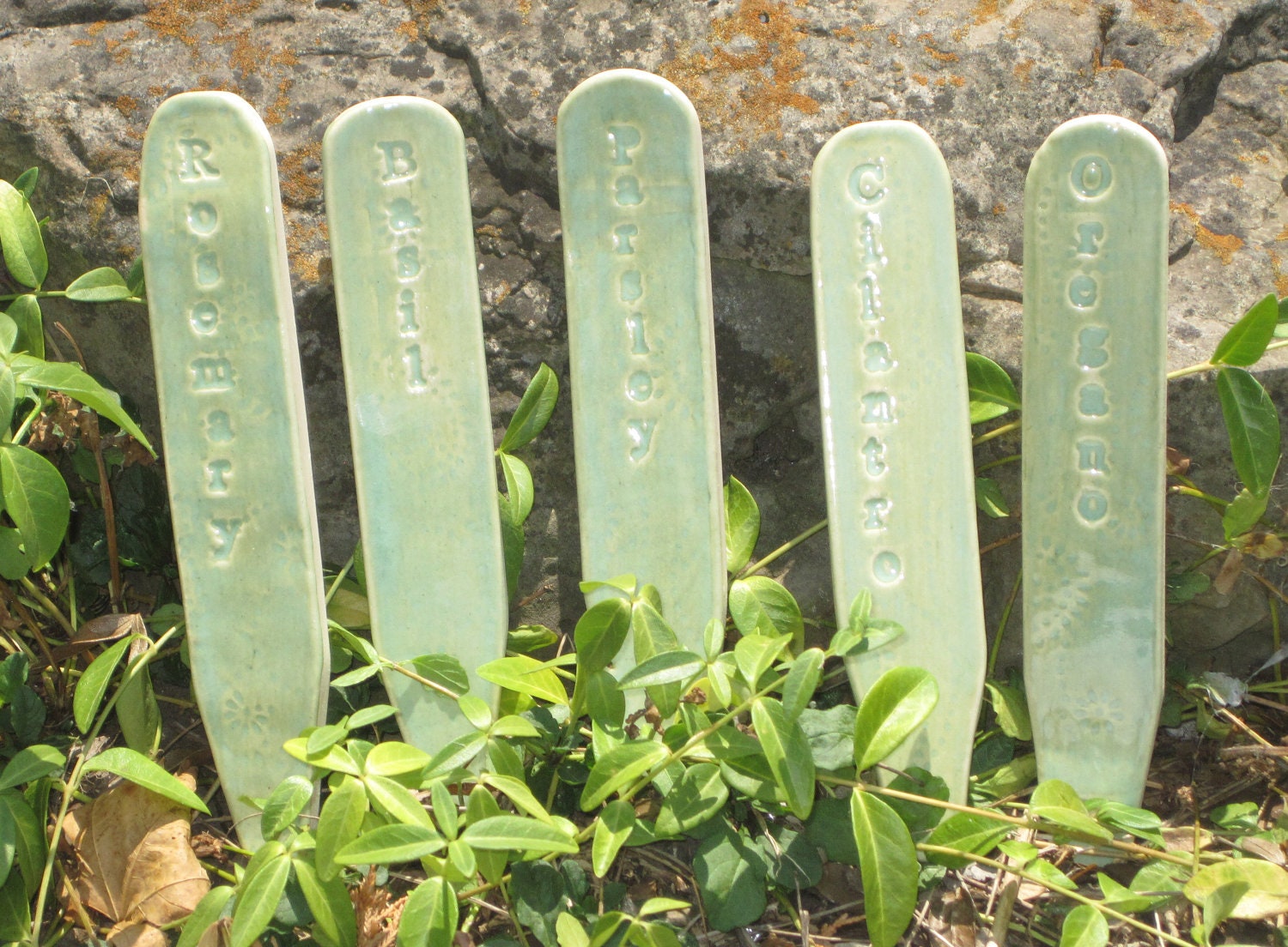 Herb Garden Markers (set of 5)