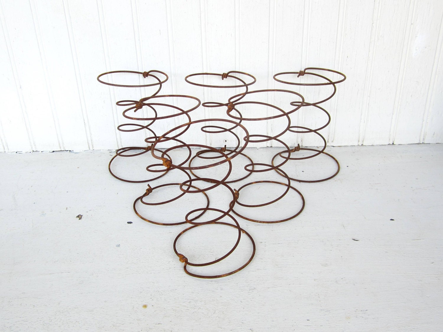 Bed Springs - Lot of SIx (6) Rusty Bed Springs