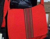 80s Guatemalan Tote Carry On Messenger Bag
