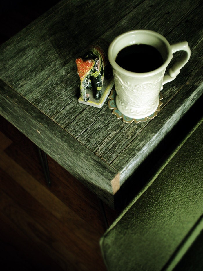 Barnwood Side Table (20in. x 20in. x 26in.) -- Custom sizes available