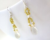 Pretty Yellow Earrings