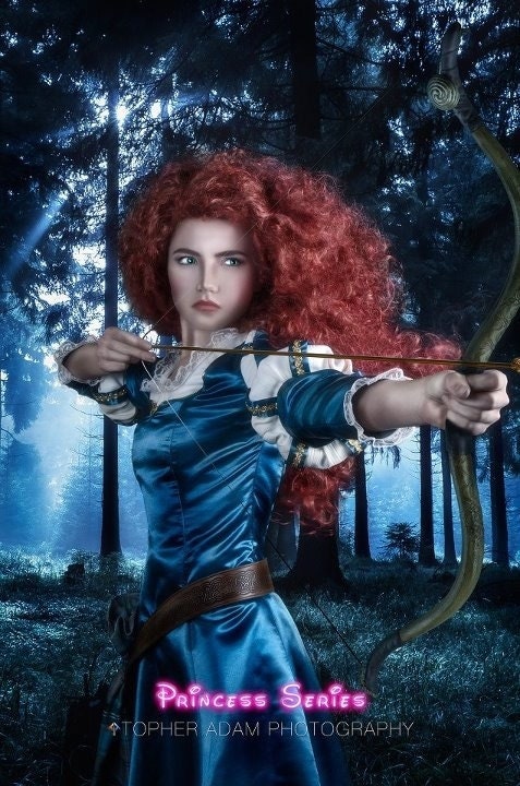 Merida Version A Brave Inspired Costume Adult Screen Quality