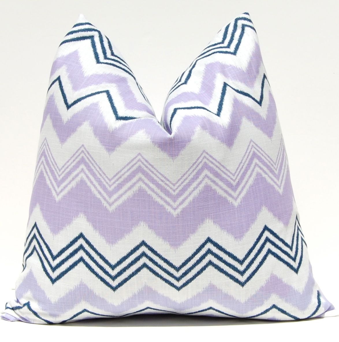 MEMORIAL DAY SALE Chevron Pillow Decorative Throw Pillow Covers Accent Pillows Cushion Covers 20 x 20 Inches Purple Chevron Zazzle