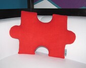 Puzzle Piece Pillow - Style 1 - Personalized - Custom - Geek Chic Home Decor