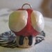 OOAK Mario Mushroom Polymer Clay Pendant