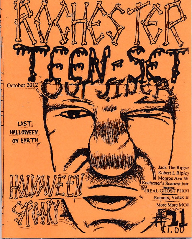 issue 21 of rochester teen set outsider halloween