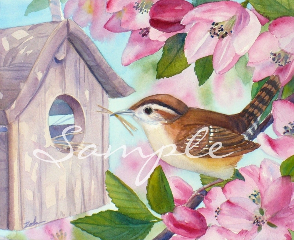 5x7 Custom Commissioned Watercolor or Oil Painting Janet Zeh