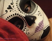 Ophelia Mask - Day of the Dead Blake Lively in Savages Ophelia "O" Sage Dia De los Muertos Calavera Sugar Skull mask