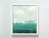 11x14 All Who Wander print