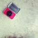 Portable Amp and Speaker for iPhone MP3 Player -Blue/Red