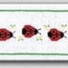 Lucky Ladybugs Smocking Plate CEC 146