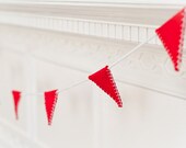Miniature Hand Stitched Felt Bunting