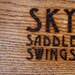 Extra Wide Wooden Rope Tree Swing by Sky Saddle Swings - 15 ft.