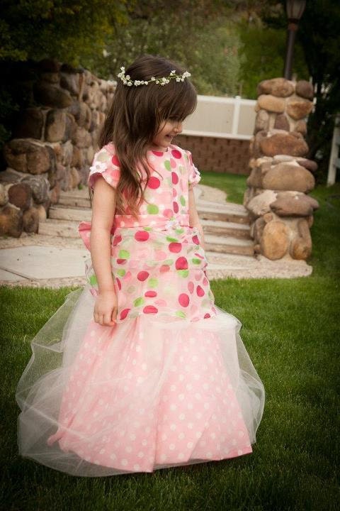 Custom Little Girl's Dress